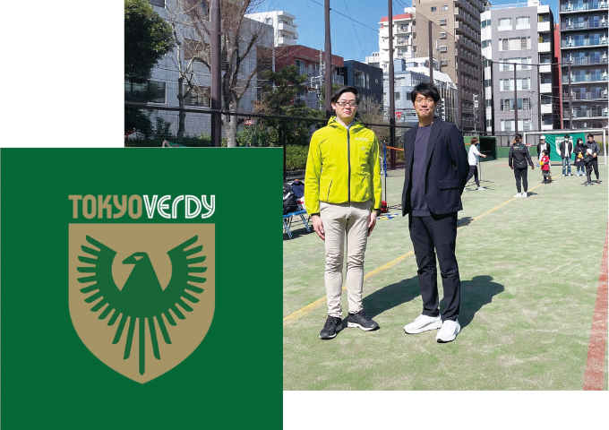 東京ヴェルディクラブとのスポーツ体験会